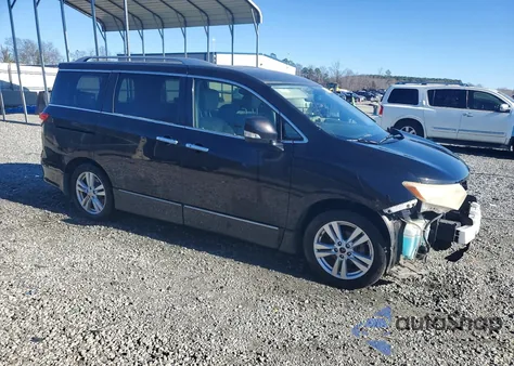 2012 Nissan Quest S z USA, uszkodzony, nr VIN JN8AE2KPXC9045429